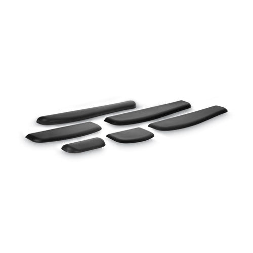 Ergosoft Wrist Rest For Standard Mouse, 8.7 X 7.8, Black.