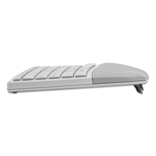 Pro Fit Ergo Wireless Keyboard, 18.98 X 9.92 X 1.5, Gray.