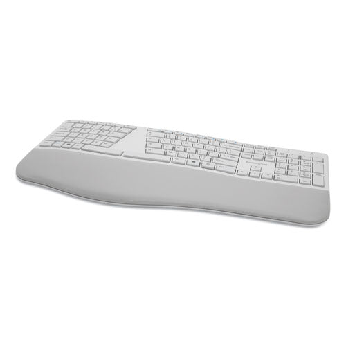 Pro Fit Ergo Wireless Keyboard, 18.98 X 9.92 X 1.5, Gray.