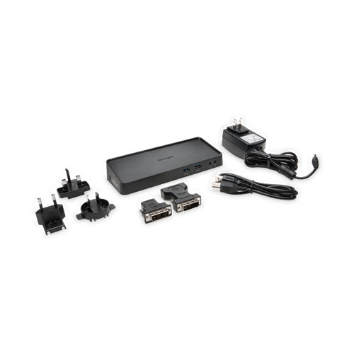 Sd3600 5 Gbps Usb 3.0 Dual 2k Docking Station, Black.