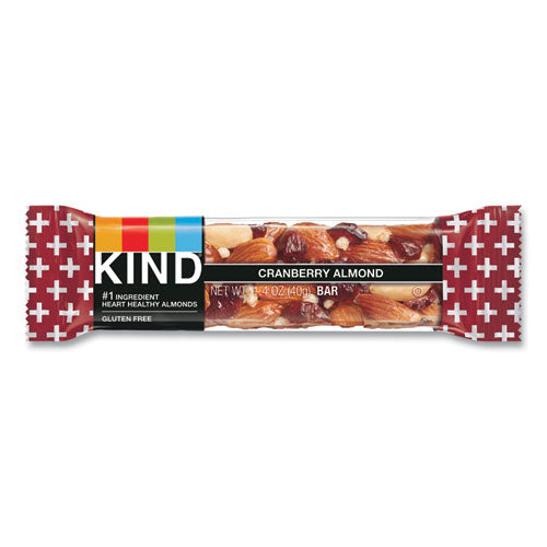 Plus Nutrition Boost Bar, Cranberry Almond And Antioxidants, 1.4 Oz, 12/box.