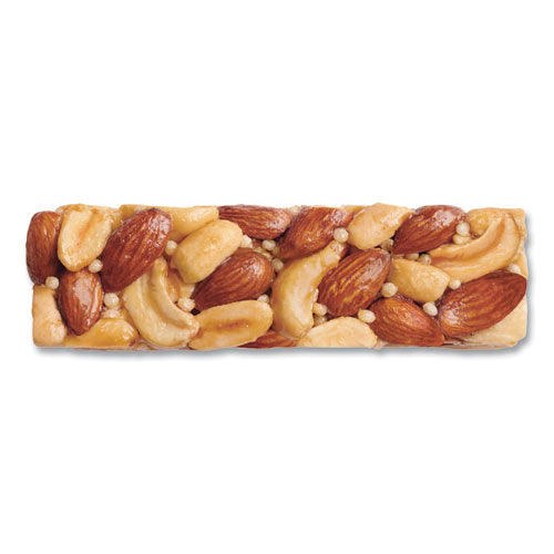 Nuts And Spices Bar, Honey Roasted Nuts/sea Salt, 1.4 Oz Bar, 12/box.