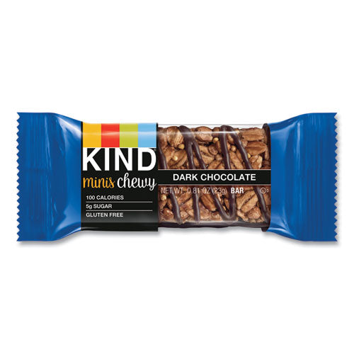 Minis Chewy, Dark Chocolate, 0.81 Oz,10/pack.