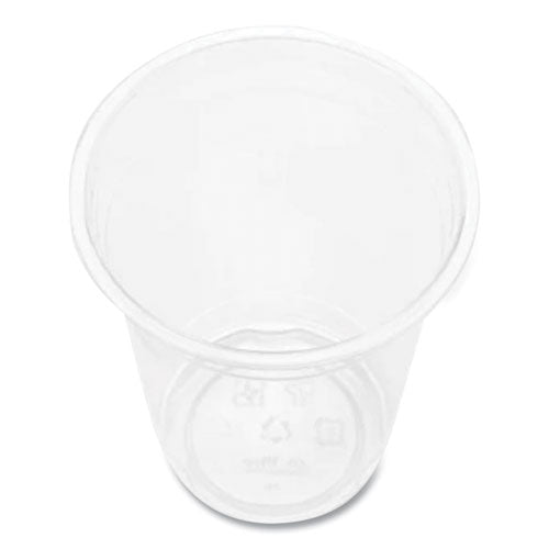 Pet Plastic Cups, 10 Oz, Clear, 1,000/carton.
