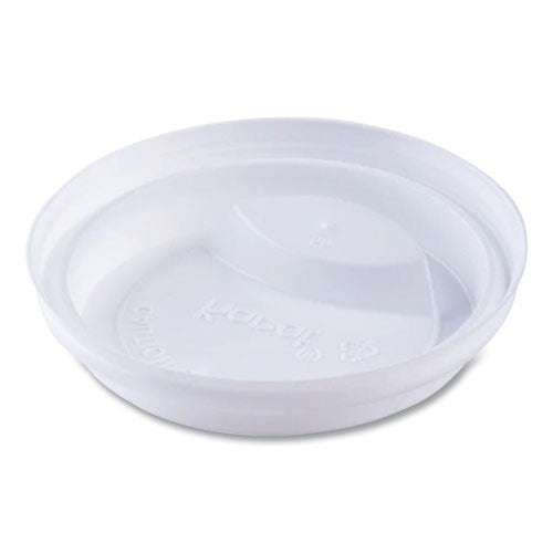 Hot Cup Lids, Fits 10 Oz To 24 Oz Paper Hot Cups, Sipper Lid, White, 1,000/carton.