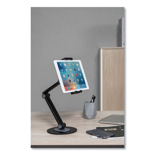 Tablet And Phone Stand, Desktop Stand, Black.