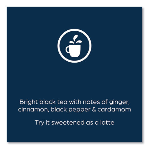 The Bright Tea Co. Chai Spice Black Tea Freshpack, Chai Spice, 0.09 Oz Pouch, 100/carton.