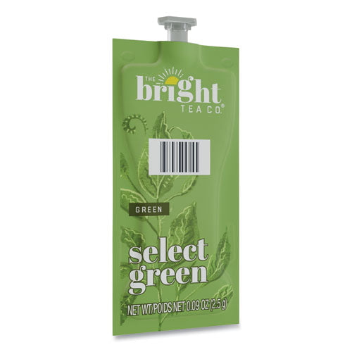 The Bright Tea Co. Select Green Tea Freshpack, Select Green, 0.09 Oz Pouch, 100/carton.