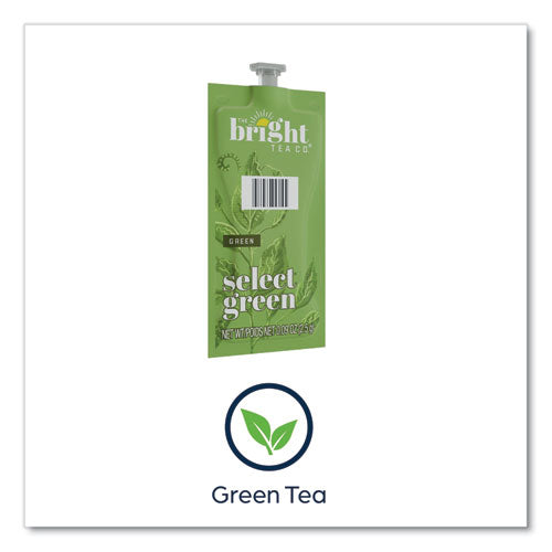 The Bright Tea Co. Select Green Tea Freshpack, Select Green, 0.09 Oz Pouch, 100/carton.