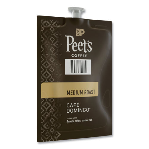 Peet's Coffee Cafe Domingo Freshpack, Cafe Domingo, 0.35 Oz Pouch, 76/carton.