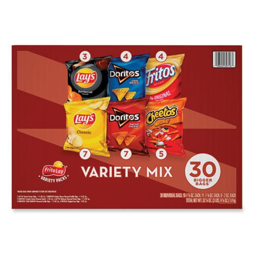 Classic Variety Mix, Assorted, 30 Bags/box.