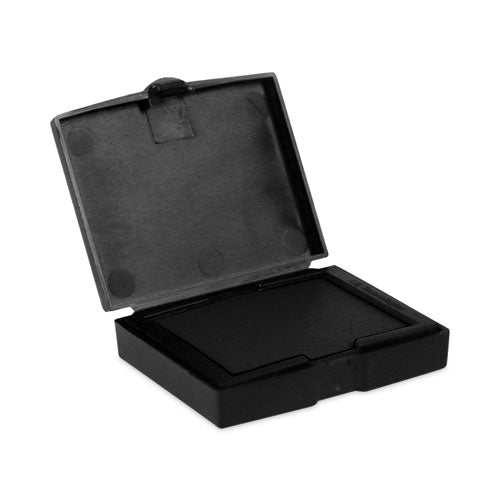 Inkless Fingerprint Pad, 2.25" X 1.75", Black.