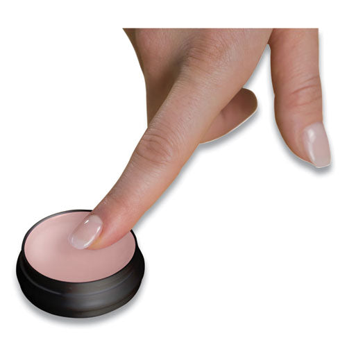 Papercreme Fingertip Moistener, 0.38 Oz, Coral, 3/pack.