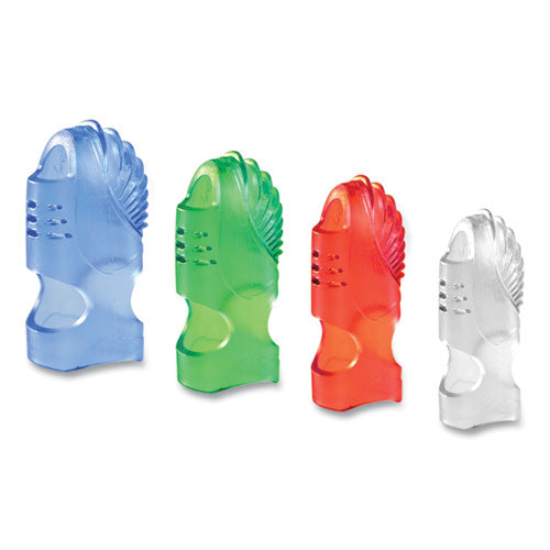 Tippi Micro-gel Fingertip Grips, Size 3, X-small, Assorted, 10/pack.