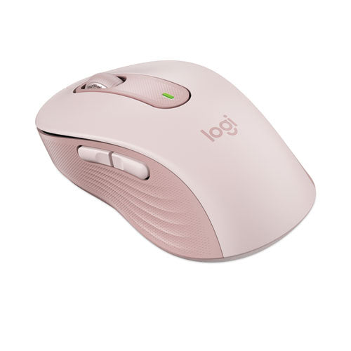 Signature M650 Wireless Mouse, Medium 2.4 Ghz Frequency, 33 Ft Wireless Range, Right Hand Use, Rose