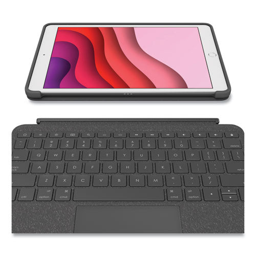 Combo Touch Ipad Keyboard Case For Ipad 7th, 8th, And 9th Generation.