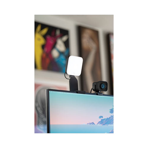 Litra Glow Premium Streaming Light, Black.