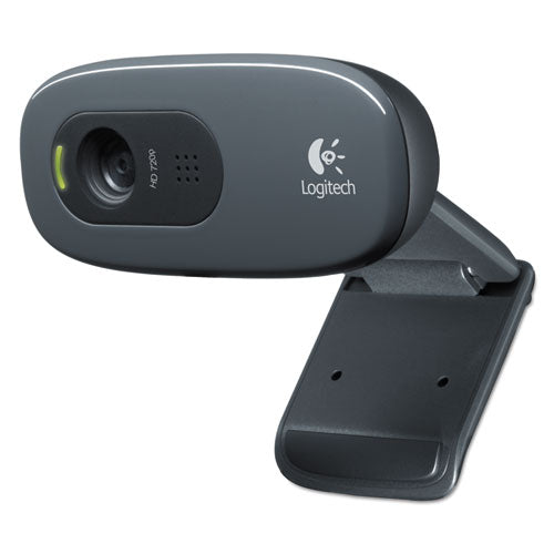 C270 Hd Webcam, 1280 Pixels X 720 Pixels, 1 Mpixel, Black.