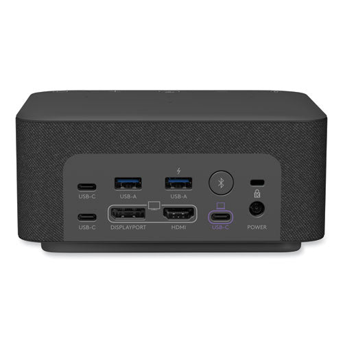 Teams Logi Dock, 1 Hdmi/1 Displayport/2 Usb A/3 Usb C, Graphite.