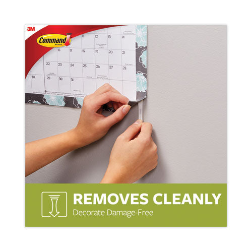 Poster Strips, Removable, Holds Up To 1 Lb Per Pair, 0.63 X 1.75, White, 4/pack, 100 Packs/carton.