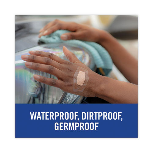 Waterproof, Clear Bandages, Assorted Sizes, 50/box.