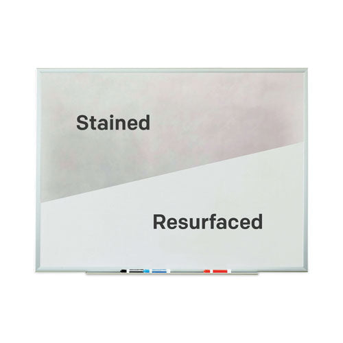 Dry Erase Surface With Adhesive Backing, 36 X 24, White Surface.