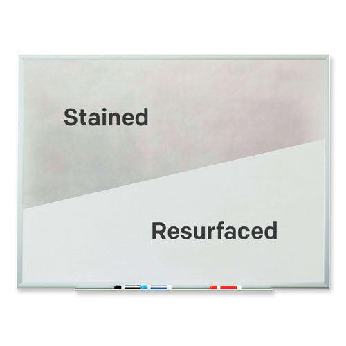 Dry Erase Surface With Adhesive Backing, 72 X 48, White Surface.