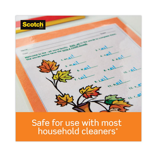 Laminating Pouches, 5 Mil, 9" X 11.5", Gloss Clear, 100/pack.
