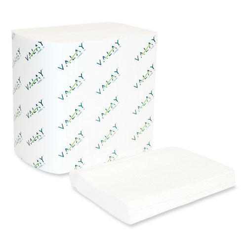 Valay Interfolded Napkins, 1-ply, White, 6.5 X 8.25, 6,000/carton.