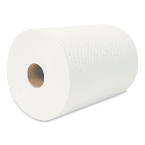 10 Inch Tad Roll Towels, 1-ply, 10" X 550 Ft, White, 6 Rolls/carton.