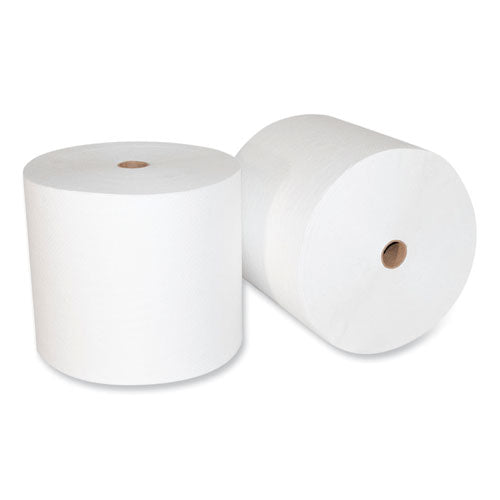 Valay Proprietary Roll Towels, 1-ply, 7" X 800 Ft, White, 6 Rolls/carton.