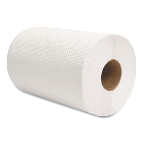 Morsoft Universal Roll Towels, 1-ply, 8" X 350 Ft, White, 12 Rolls/carton.