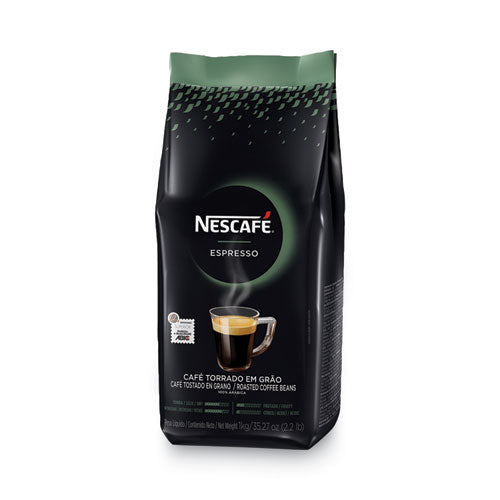 Espresso Whole Bean Coffee, Arabica, 2.2 Lb Bag, 6/carton.