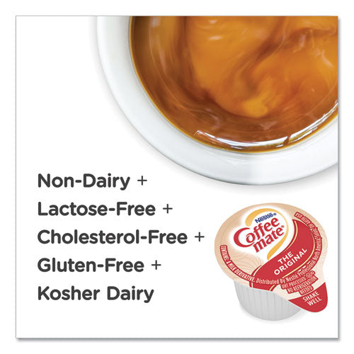 Liquid Coffee Creamer, Original, 0.38 Oz Mini Cups, 360/carton.