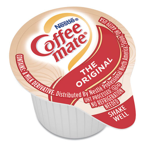 Liquid Coffee Creamer, Original, 0.38 Oz Mini Cups, 360/carton.