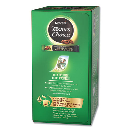 Taster's Choice Stick Pack, Decaf, 0.06oz, 80/box.