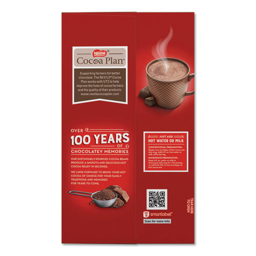 Hot Cocoa Mix, Dark Chocolate, 0.71 Oz, 50/box.