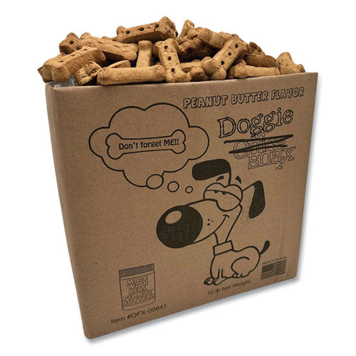 Doggie Biscuits, Peanut Butter, 10 Lb Box.