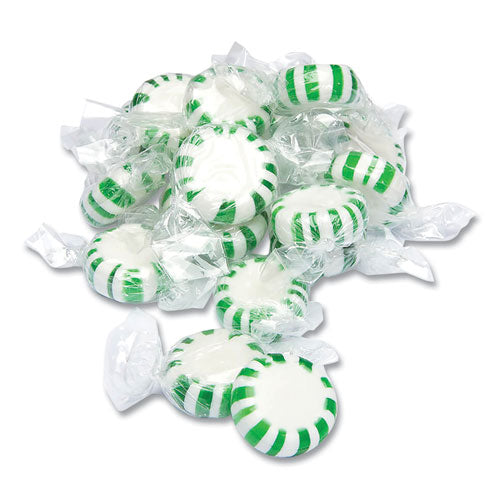 Candy Assortments, Spearmint Candy, 1 Lb Bag.