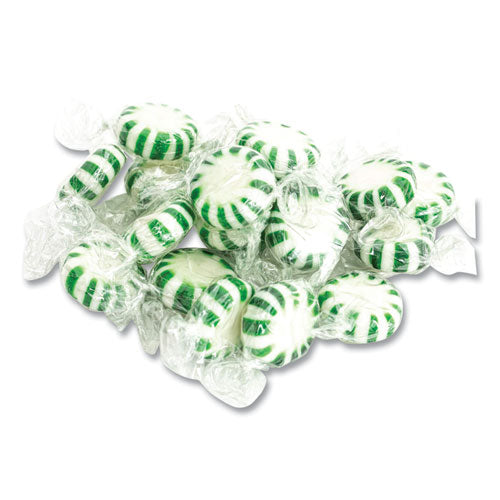 Candy Assortments, Spearmint Candy, 1 Lb Bag.