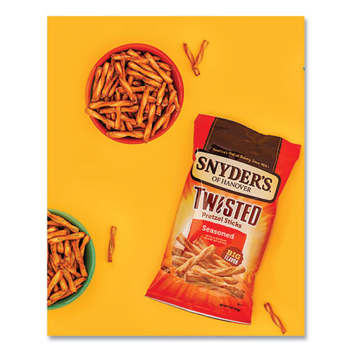 Pretzels, Seasoned, 2.25 Oz Bag, 36/carton.