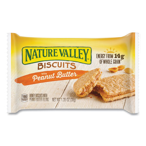 Biscuits, Peanut Butter, 1.35 Oz Packet, 16/box.