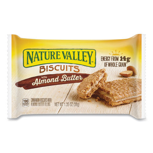 Biscuits, Almond Butter, 1.35 Oz Pouch, 16/box.