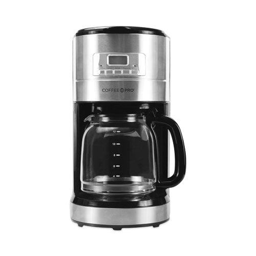 Home/office Euro Style Coffee Maker, Stainless Steel.