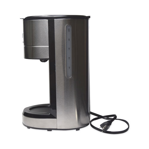 Home/office Euro Style Coffee Maker, Stainless Steel.