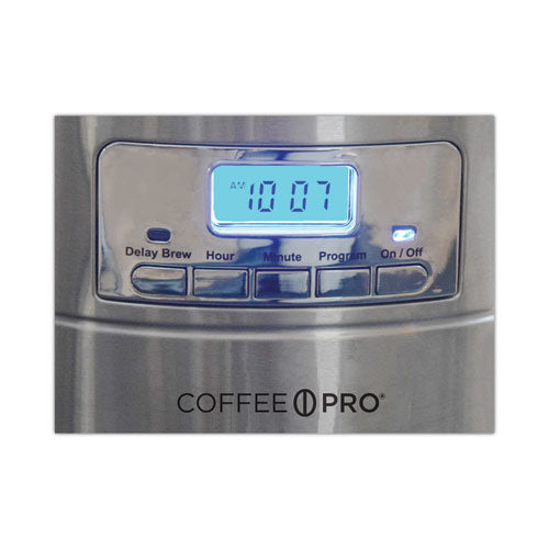 Home/office Euro Style Coffee Maker, Stainless Steel.