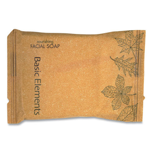 Facial Soap Bar, Clean Scent, 0.71 Oz Pack, 500/carton.