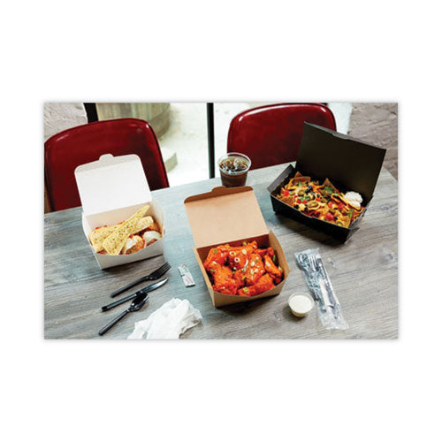 Earthchoice Onebox Paper Box, 55 Oz, 9 X 4.85 X 2, Black, 100/carton.