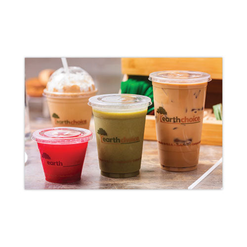 Earthchoice Compostable Cold Cup, 24 Oz, Clear/printed, 580/carton.