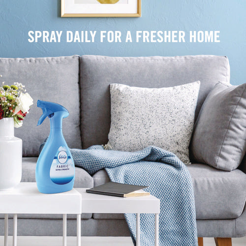 Fabric Refresher/odor Eliminator, Extra Strength, Original, 14.8 Oz Spray Bottle, 8/carton.
